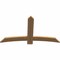 Ekena Millwork Bellingham Timber Gable Bracket, Western Red Cedar, 60"W x 35"H x 1 1/2"D x 5 1/2"F, 14/12 Pitch GBW060X35X0206BEL00SWR - alternate 3